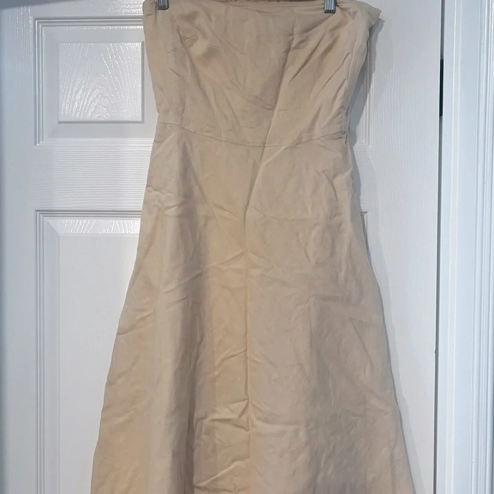 J crew tulle dress tube top size 4 color blush - Picture 2 of 4